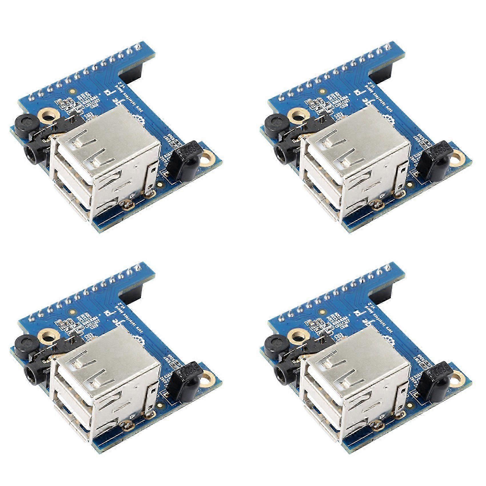 4X for Orange Pi Zero/ R1/Zero Plus/Plus 2 Development Board Special Adapter Board 13Pin Function Expansion Board Module