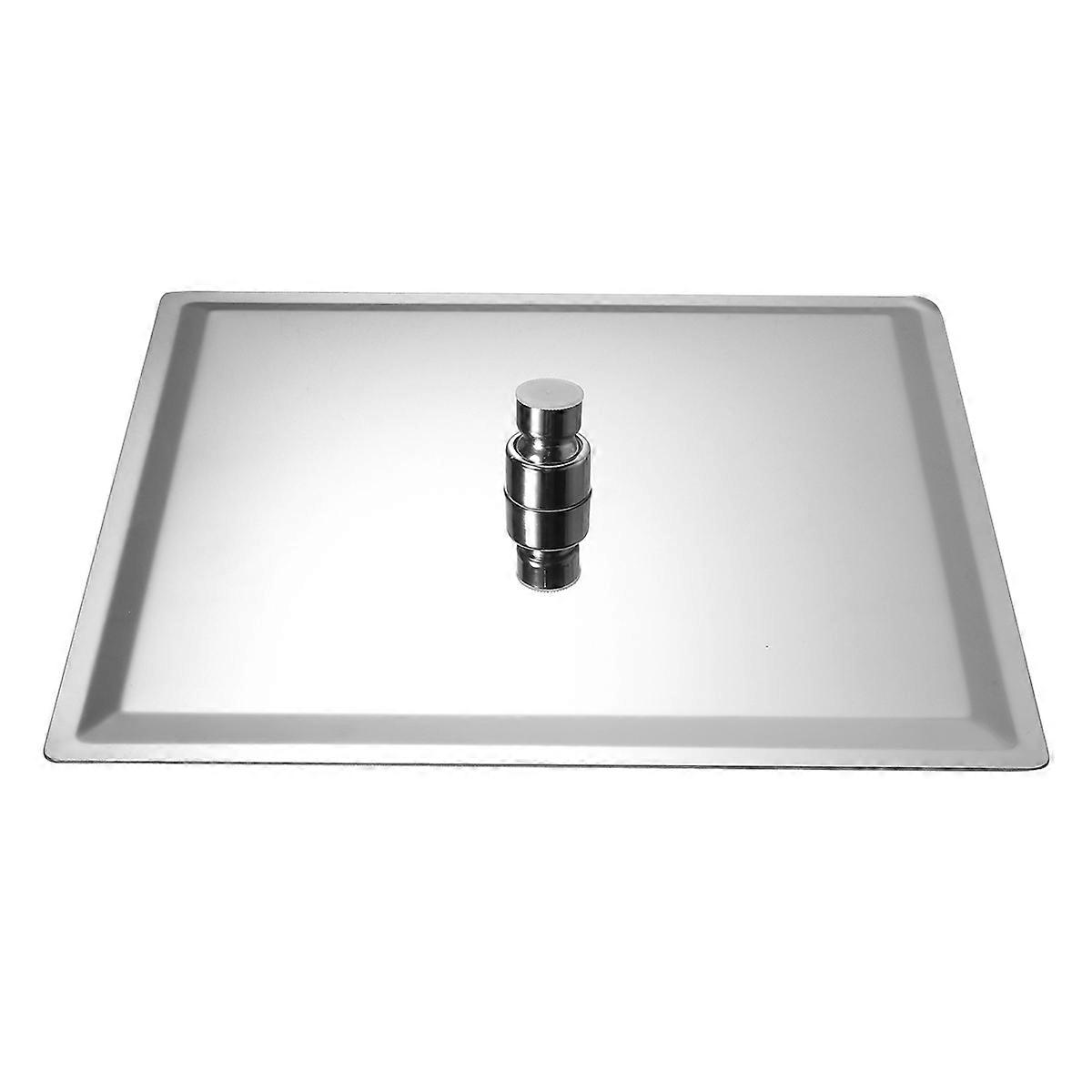 Ultra-Thin Shower Head Rainfall Waterfall Inch Silver