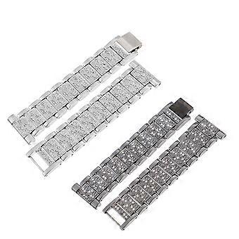 Golden Metal Rhinestone Watch Strap Wristbands Accessories