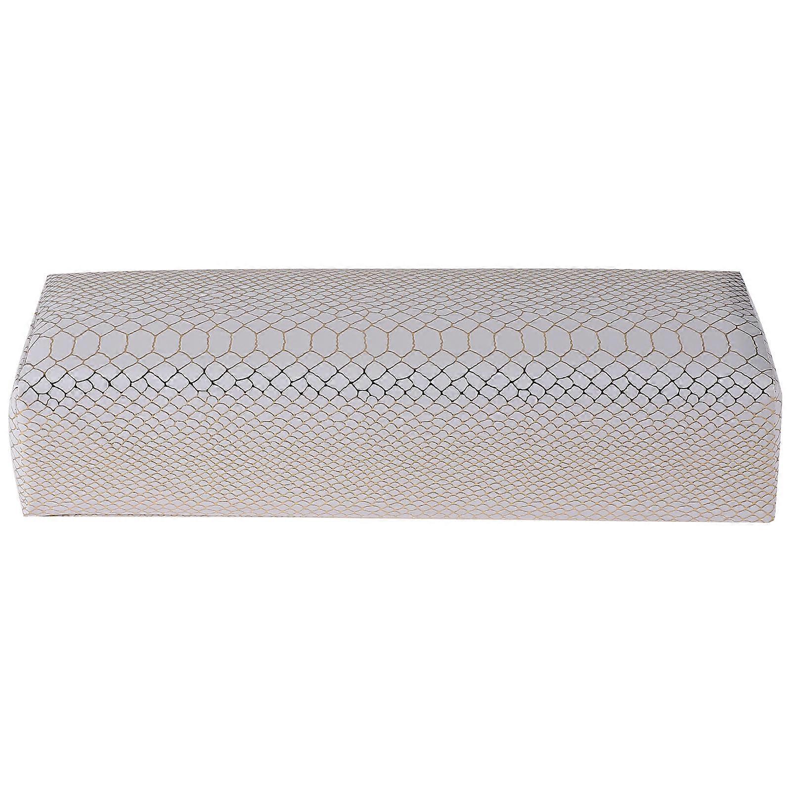 Coussin pour manucure, repose-bras blanc