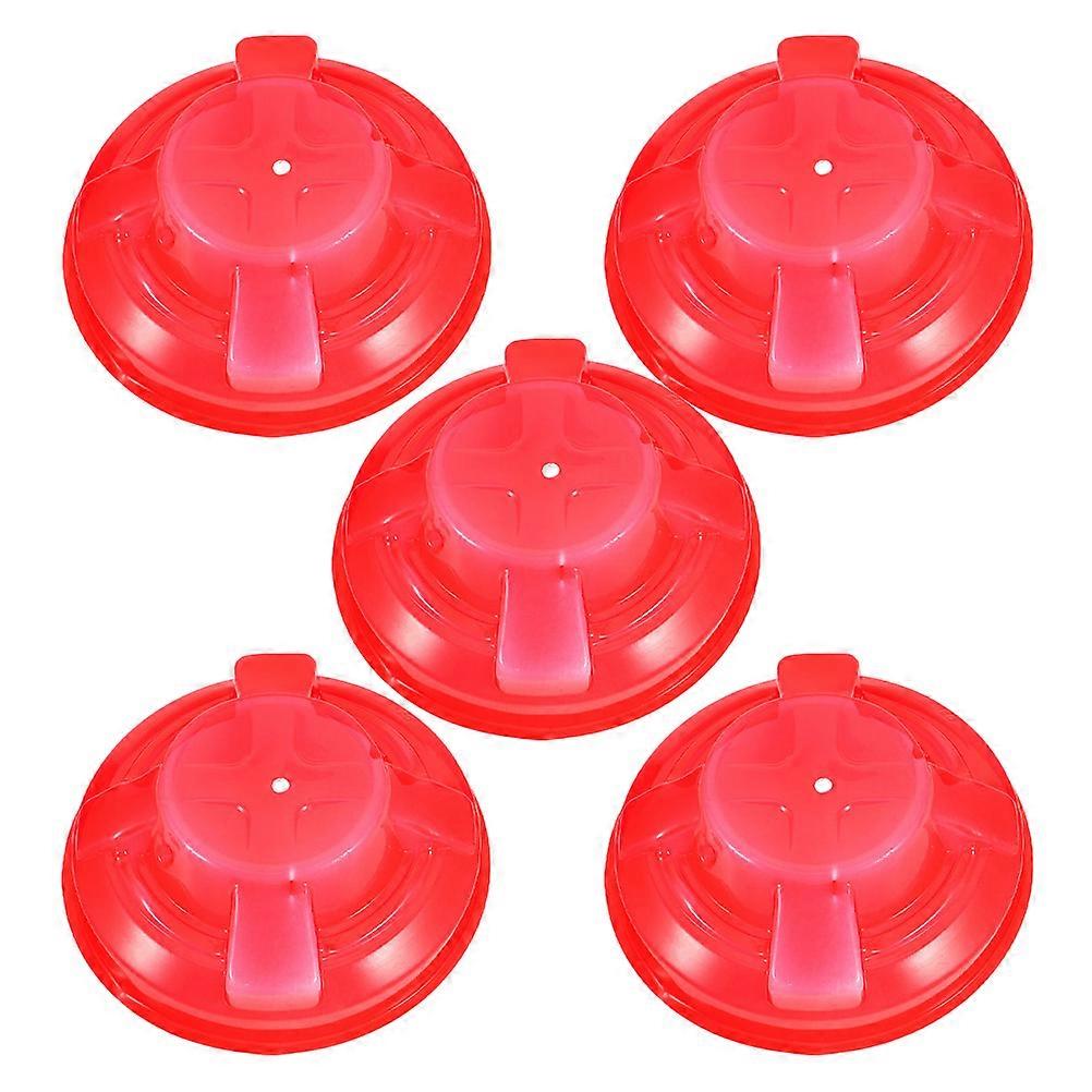 Fire Detector Cover Protective for 5Pcs Red Detectors