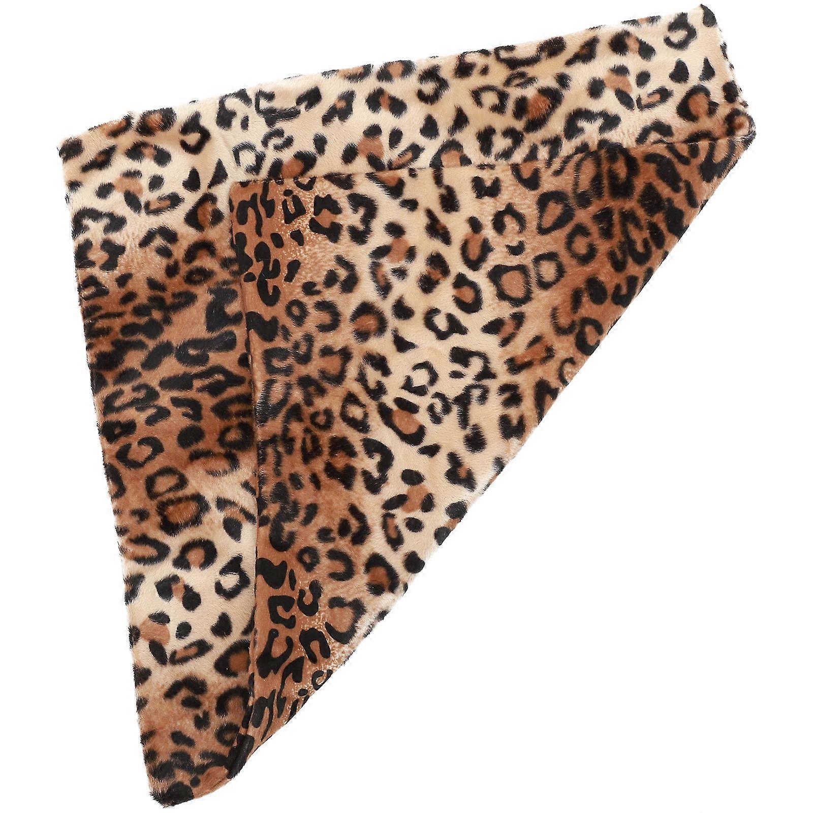 Plush Stuffing Throw Pillow Case Leopard Design for Pillow Use 01