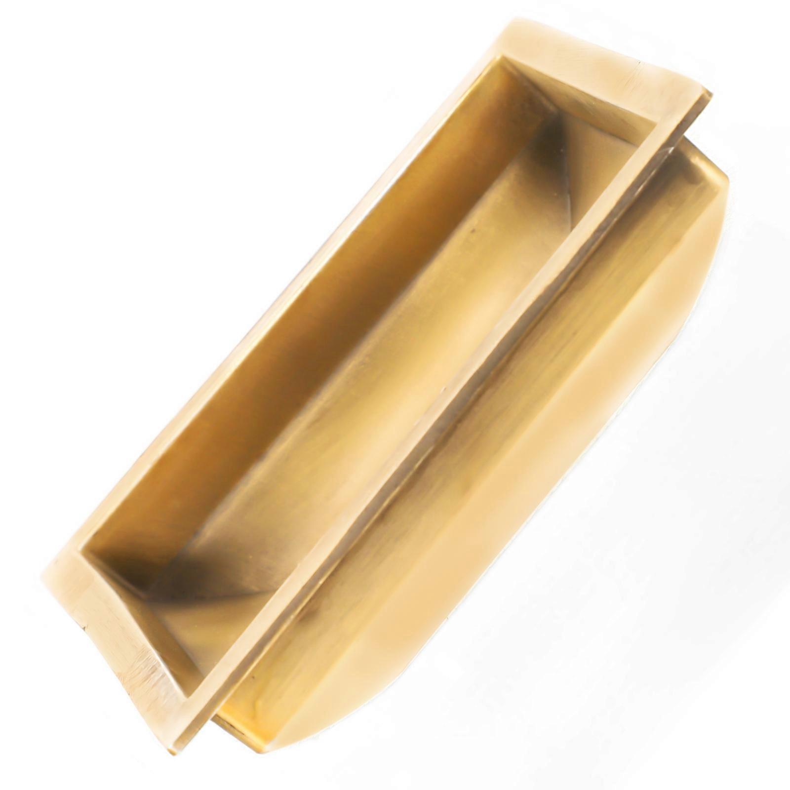 Offering Plate Copper Incense Holder for Storage Use 4Pcs with Pattern Carving