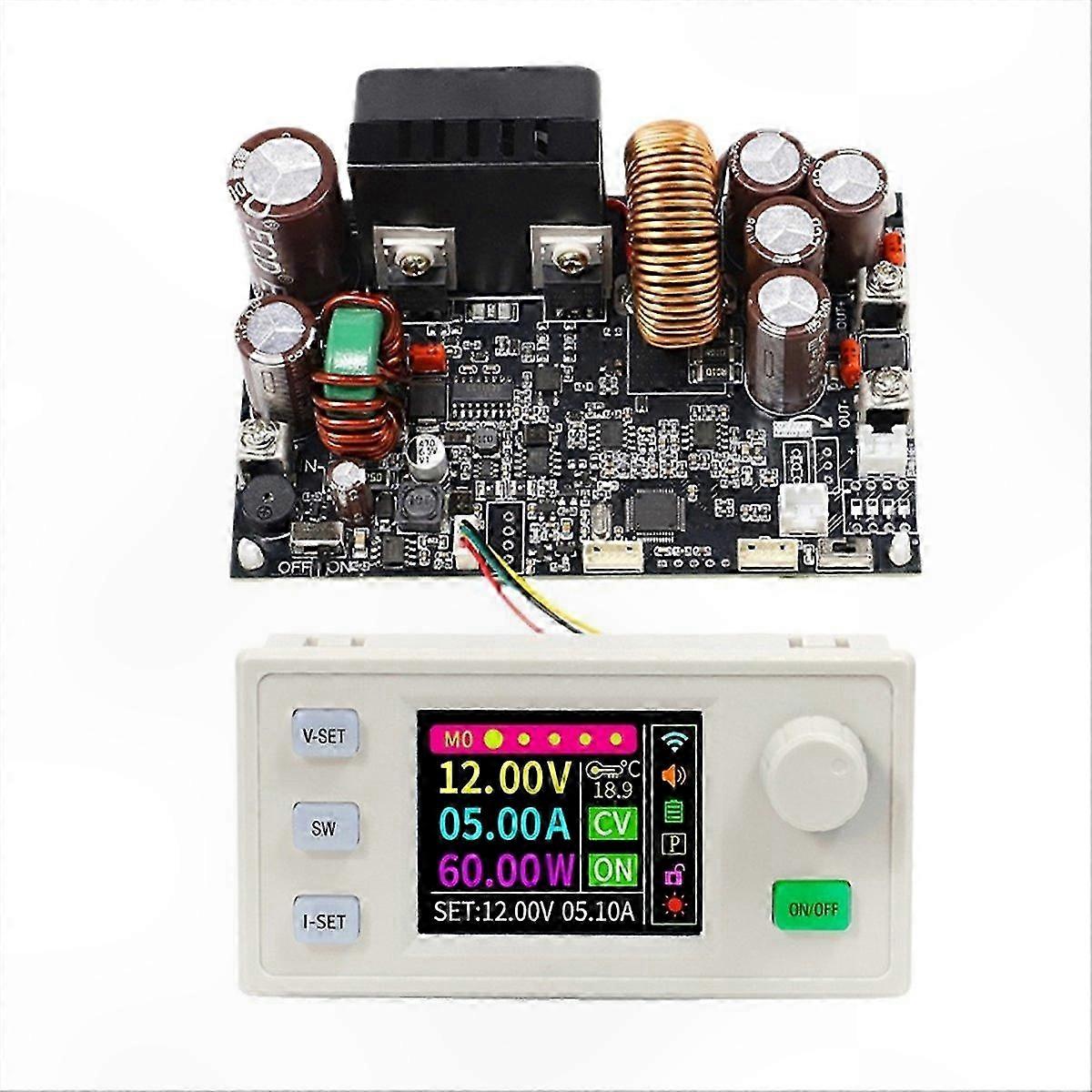 25A 1750W CNC DC Voltage Converter Lab Power Supply Module with Constant Voltage and Current Charging Function