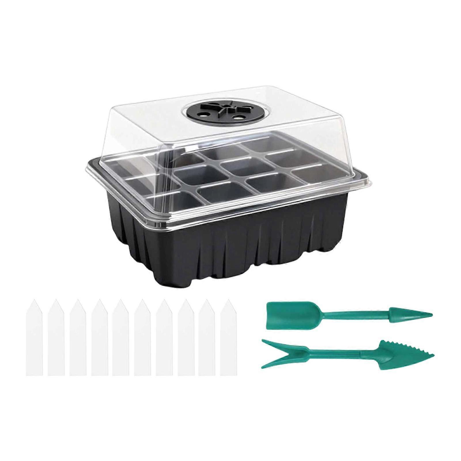 Plant Starter Tray Sprouting Container Vented Indoor Practical Sturdy Wheatgrass