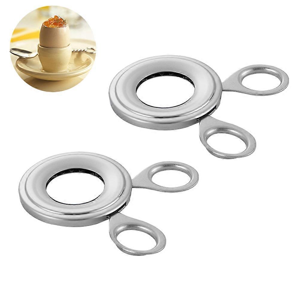 Eggshell Cutter Stainless Steel Egg Scissors for Kitchen Use 2Pcs