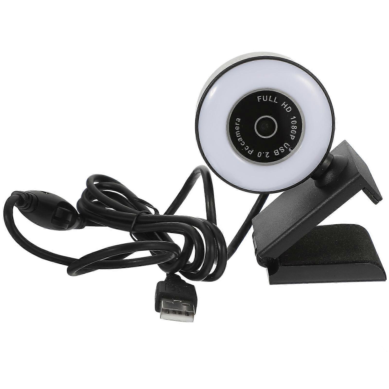 Black Web Camera 5Mp for Computer with Noise Reduction Microphone