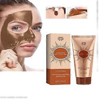 Herbal Spots Peel-Off-Gesichtsmaske, Gesichtsmaske, No-Clean Tear-Off Peel-Off-Gesichtsmaske für alle Hauttypen, Tiefenpflege und Porenverengung