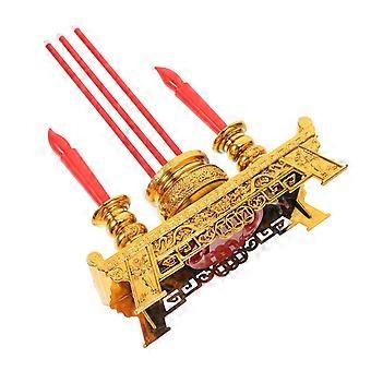Lampe de bougie chinoise Chandelier Culte Bougie Lumière Bouddhisme Culte Autel Accessoire