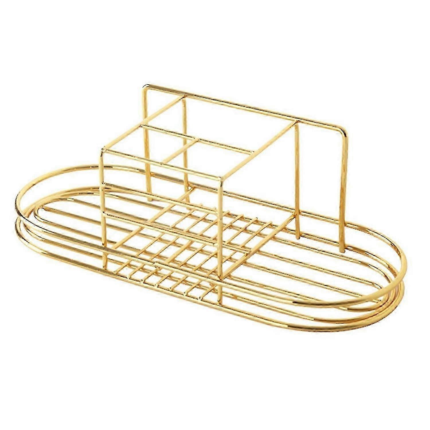 Wall Mounted Bathroom Razors Storage Rack Cosmetics Space Saving Rack
