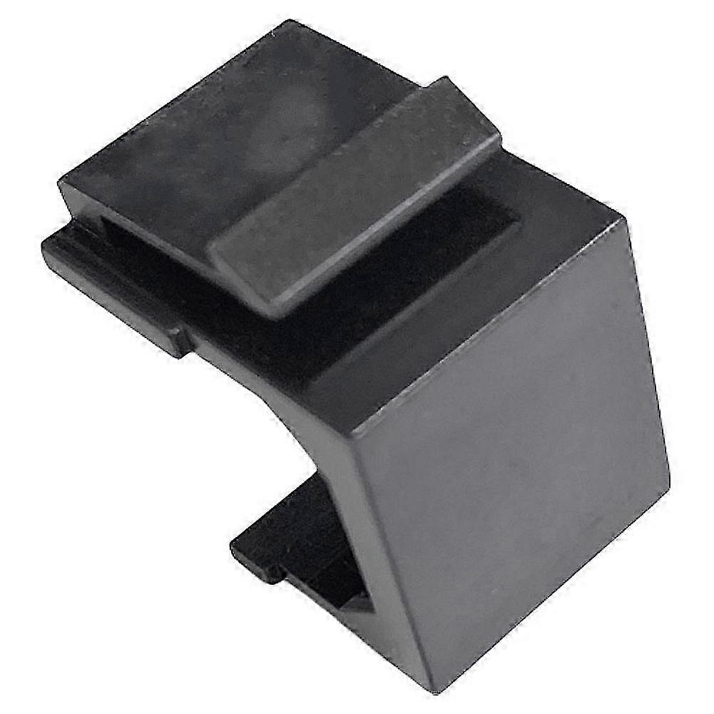 50pcs RJ45 Keystone Jack Inserts Blank Modules for Wall Plates Patch Panels Home Network Setup