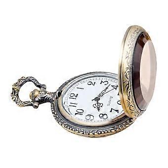 Vintage Watch Pocket Watch Quartz Pocket Watch Portable Watch with Chain