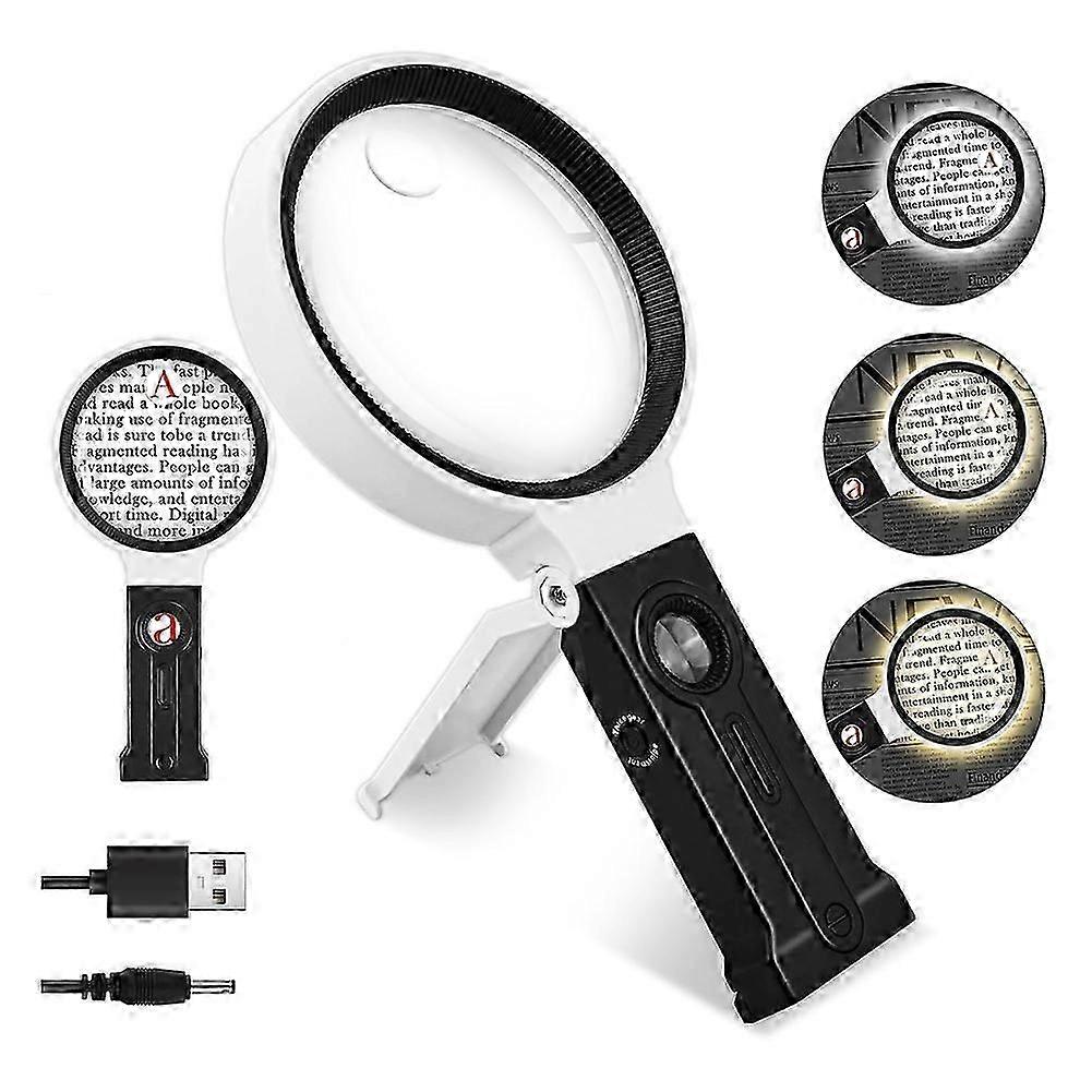 36 LED Light-Emitting Magnifier, Suitable for Elderly Reading