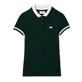 Lacoste Womens/Ladies Embroidered Logo Short-Sleeved Polo Shirt