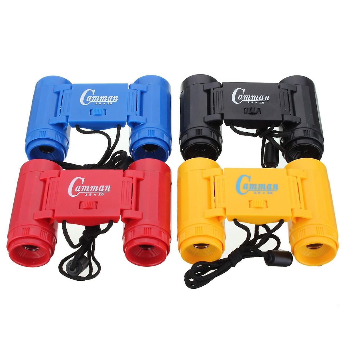 Children's 2.5 X 26 Magnification Toy Binocular Telescope + Neck Tie Strap