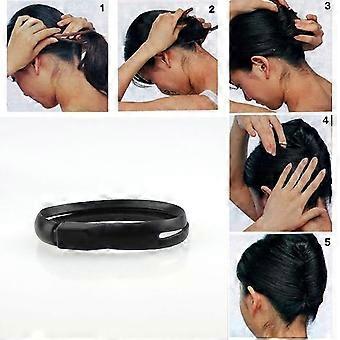 Women Magic Hair Styling Updo Donut Bun Maker Holder Tool Fashion Shaper Twister Qinhai