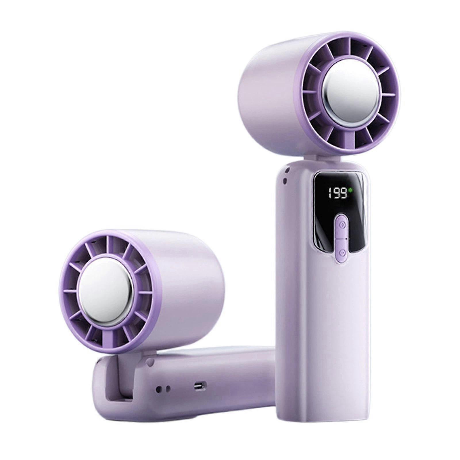 Y29 Handheld Ice Compress Fan With Digital Display