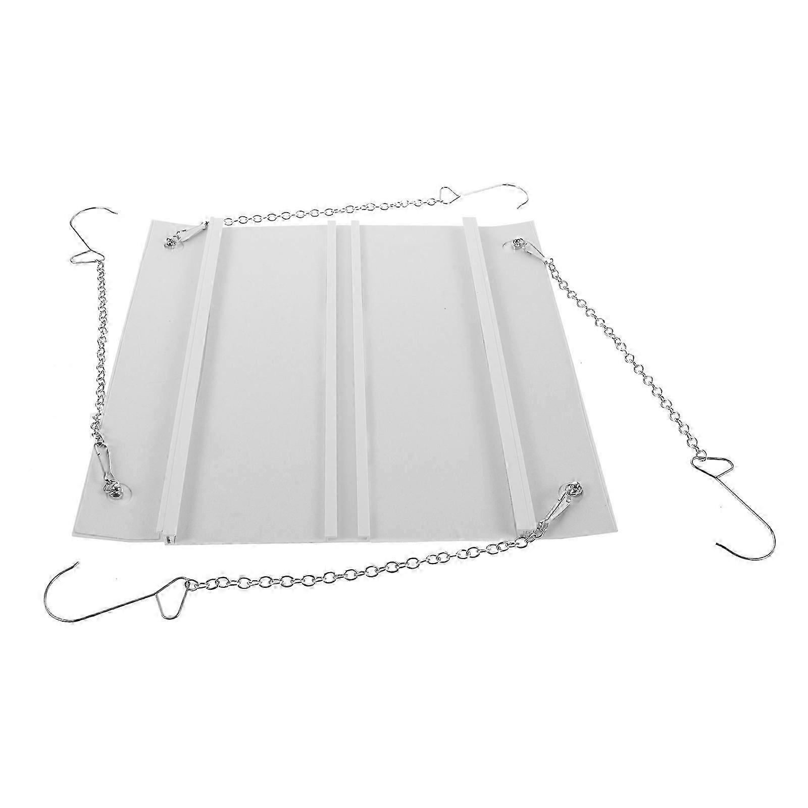 Central Air Conditioner Deflector Wind Deflector for White ABS