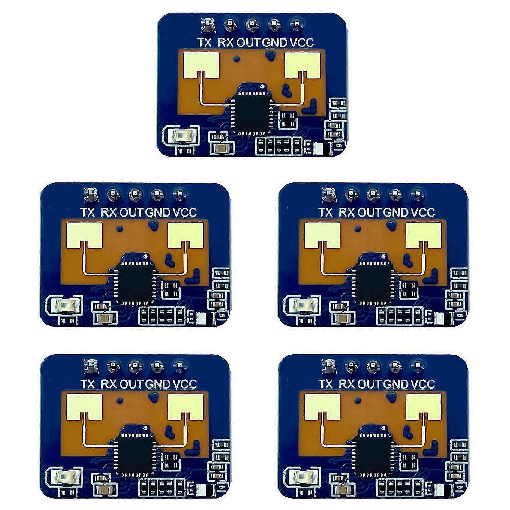 5X 24G MmWave LD2410C Human Presence Radar Sensor Motion Detection Module