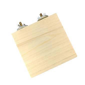 Hamster Accessories Wooden Springboard Platform for Pet 1Pcs Pack