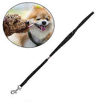 Dog Pet Cat Animal Noose Loop Lock Clip Rope Grooming Restraint Adjustable Rope Dog Grooming Harness Leash 1.0cmx53cm (Black)