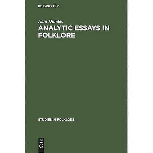 Analytic Essays in Folklore