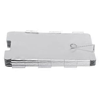 Outdoor Mini Portable Foldable 11-Plate Camping Picnic BBQ Cooking Stove Windscreen