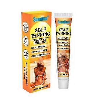 Self Tanning Cream Intensive Sunless Bronzer Gel – Brown Tanning Accelerator Lotion for Body