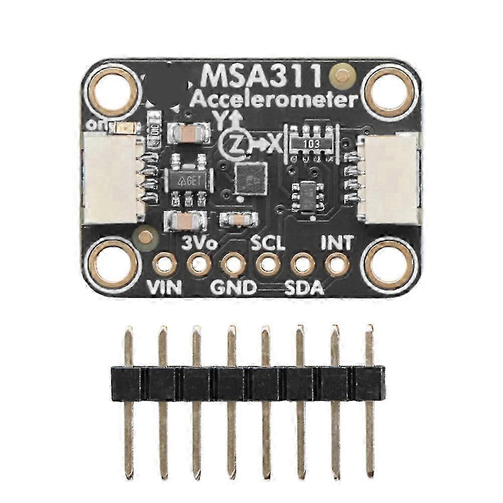 MSA311 Triaxial Accelerometer I2C compatible with TEMMA QT/Qwiic Interface
