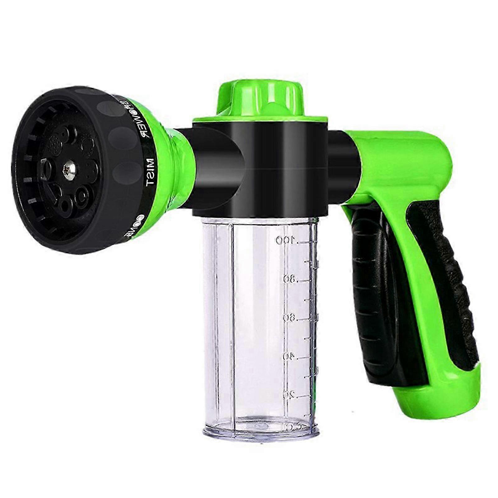 Dual-Function 8-Pattern Hose Sprayer