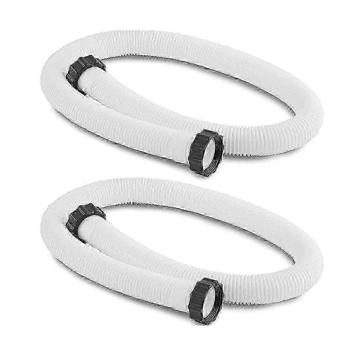 2pcs 1.5Inch Diameter Accessory Pool Pump Hose Replacement for Pool Pump Soft Hose