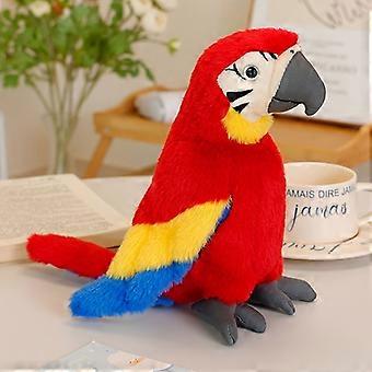 1pc Fluffy Parrot Plush Toy, Adorable Stuffed Animal Doll, Cute Home Decor, Perfect Gift for Kids' Birthday, Halloween & Christmas