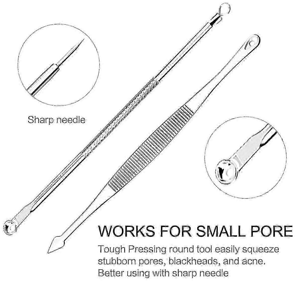 Comprehensive Blackhead Removal Tool Kit