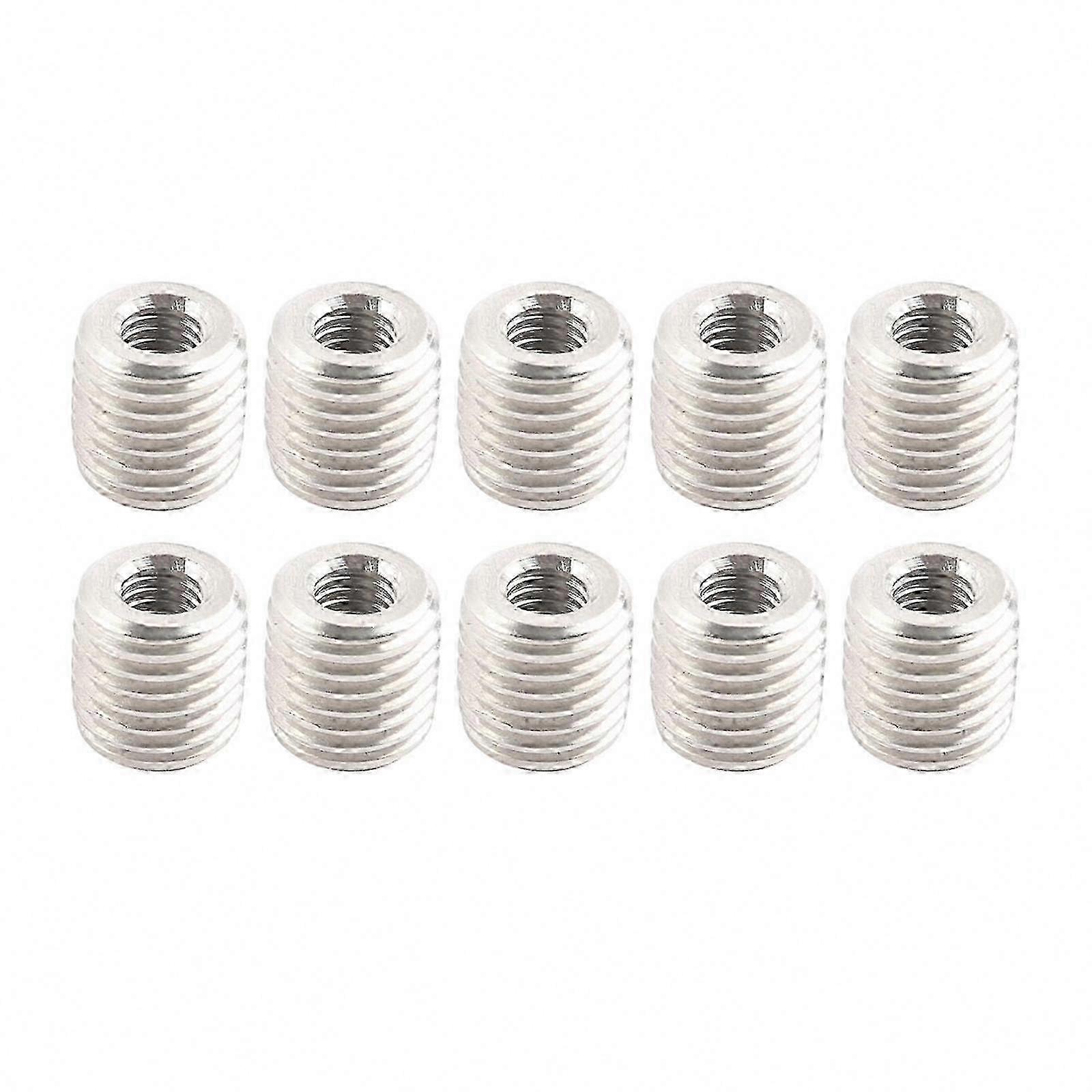 10 Pieces M8 to M6 Thread Adapters, 10mm Screw Conversion Nuts for Pipe Fitting