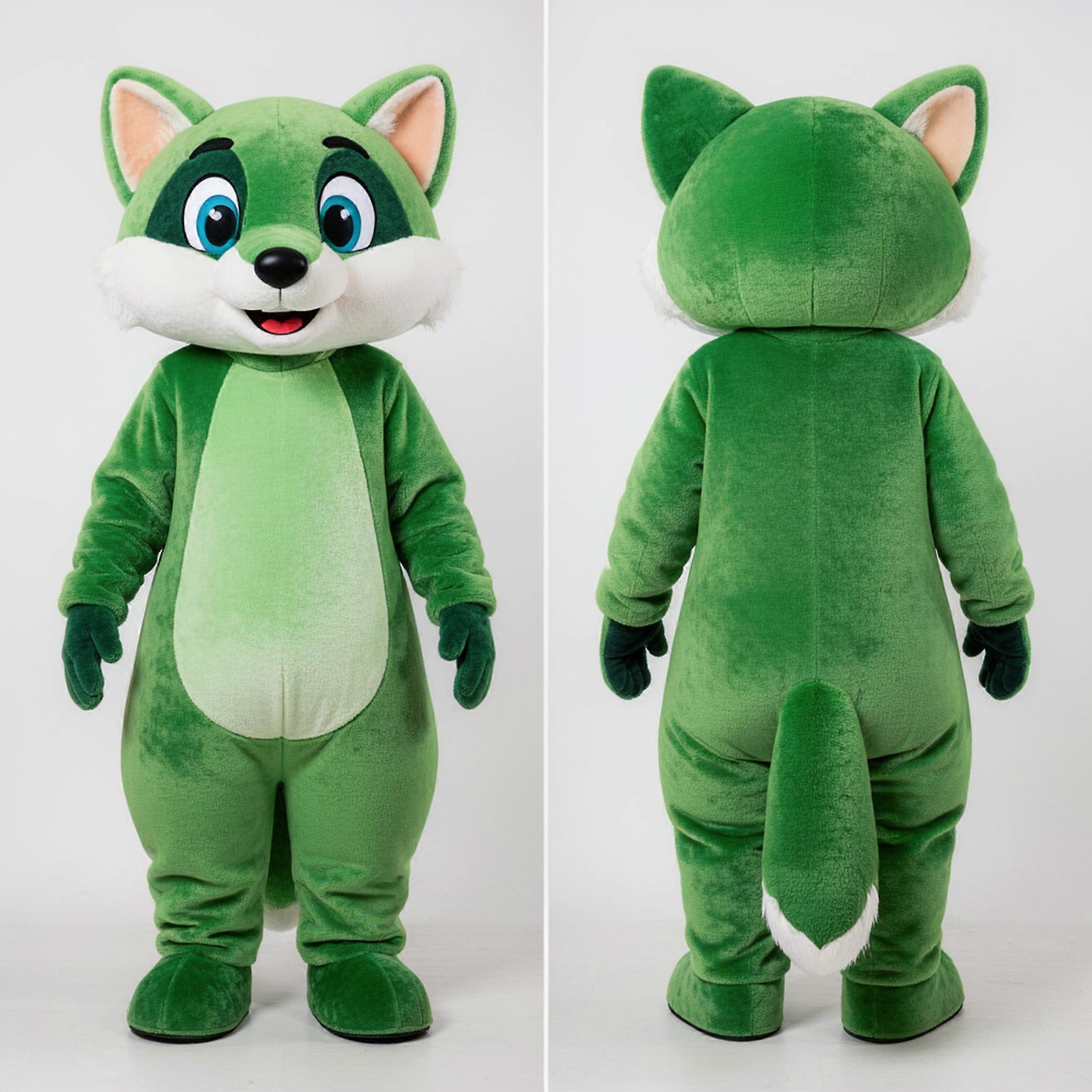 MASTICOT Emerald Velvety Marten Mascot