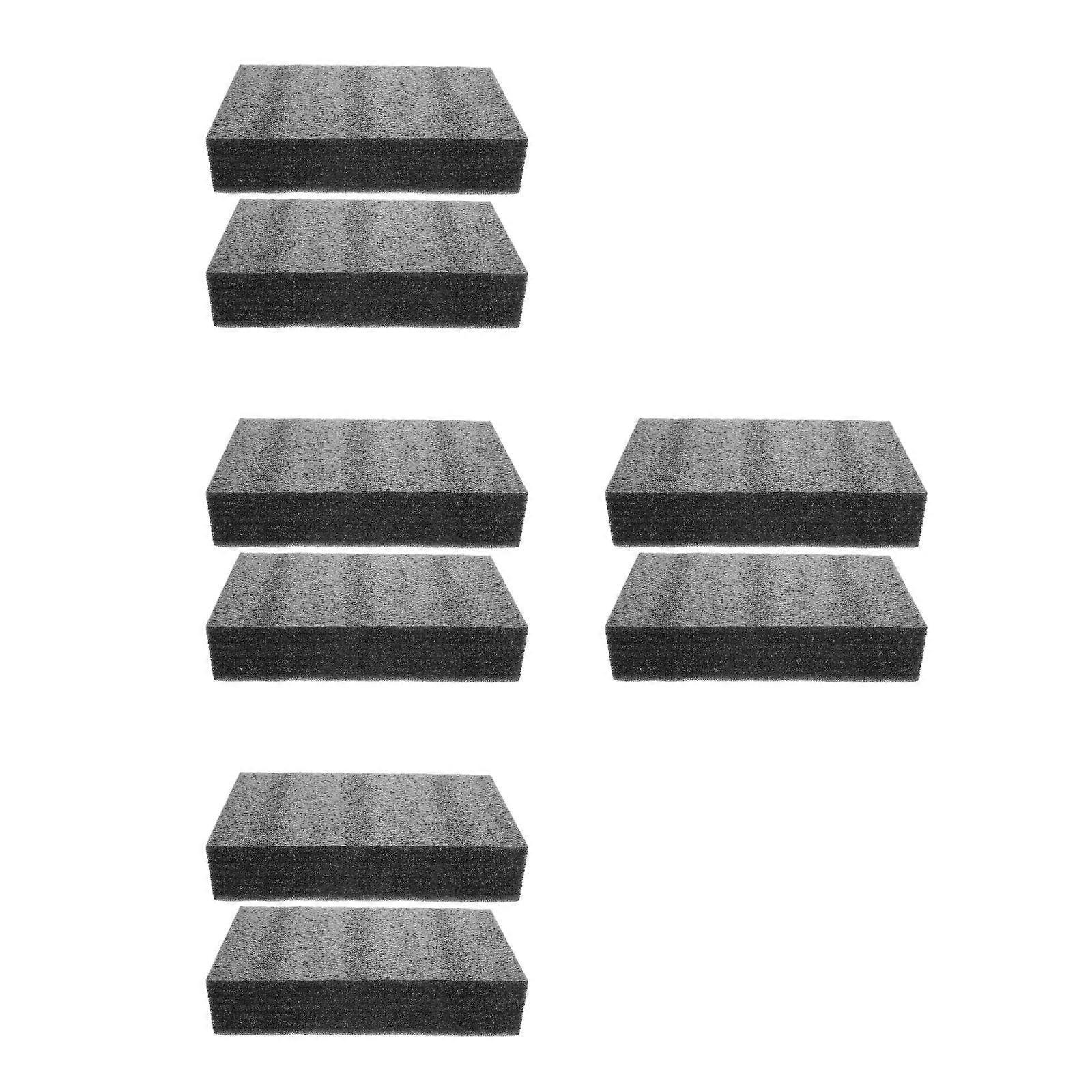 Foam Pads for Tools Foam Inserts for Cases 8Pcs Black Polyurethane Sheets