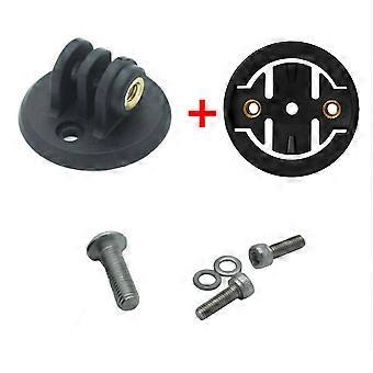 1 Set MTB Rennrad Kamera-Adapter-Halterung Computer-Basis-Kit für Halterungsadapter Licht Kamera Akkuanschluss