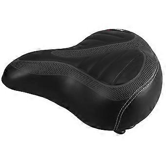 Black 2Pcs Big Butt Saddle Seat for Mountain Bike Spring Saddle Accessories