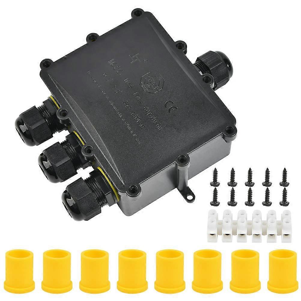 IP68 Waterproof Flame-Retardant UV-Resistant Junction Box