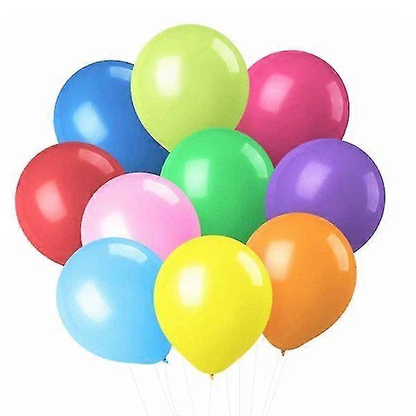 Latex Balloons 26cm Mixed 100-Pack