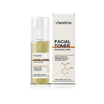 Salicylic Acid Toner Spray with Glycerin, Moisturizing Facial Essence, Regulates Skin Oil Secretion, Reduces Redness, Non-Greasy Daily Facial Spray