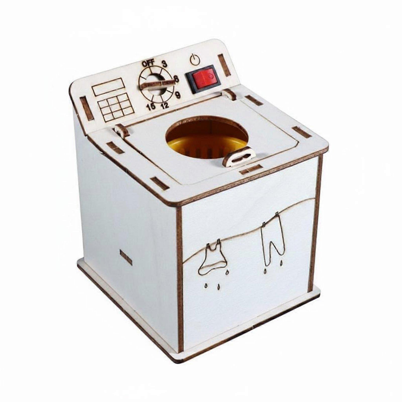 DIY Washer Model Student Craft Washing Machine Model Hands-on Learning