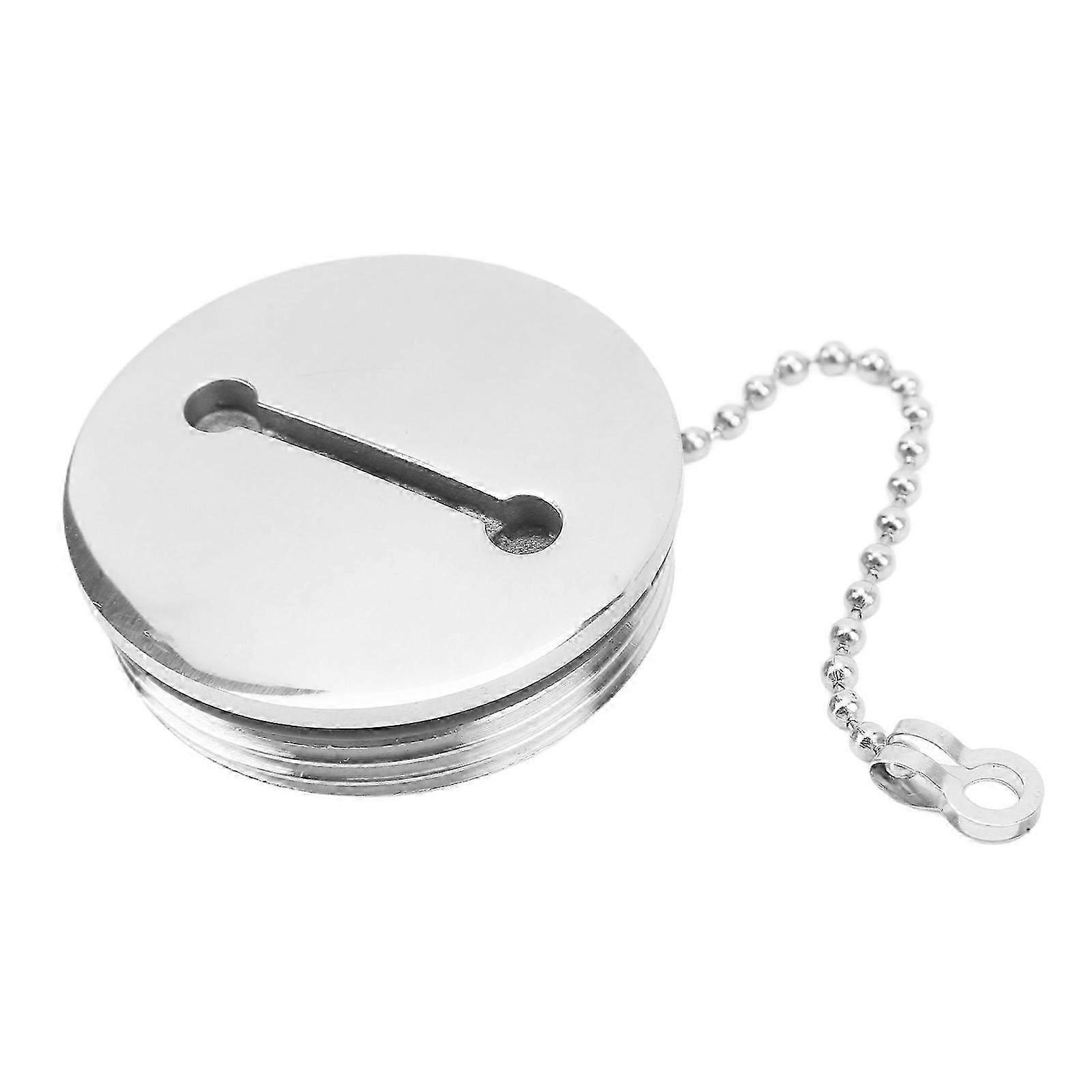 Polished Stainless Steel Deck Cap