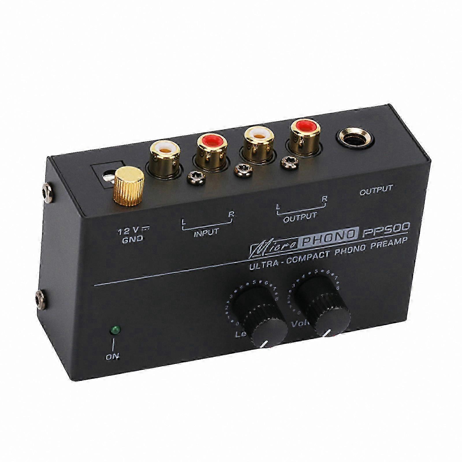 Phono Preamp for Turntables, Amplifier Compatible with Speakers, Computers
