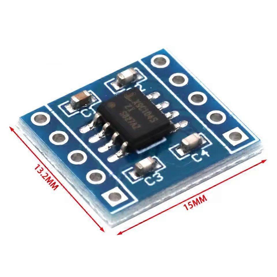 Compatible with X9C104S Digital Potentiometer Module, 100-Step Adjustable Bridge Balance Sensor Module, X9C104