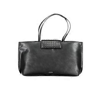 Calvin Klein Black Polyester Women Handbag