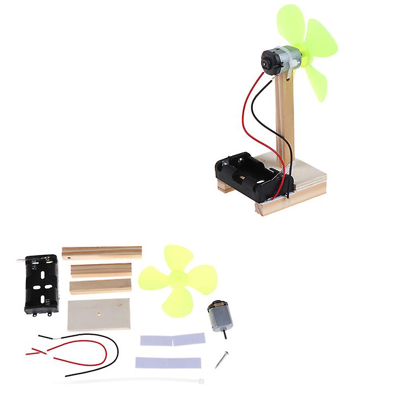 DIY Electric Fan Experiment Model Physics Science Elementary Education Toys