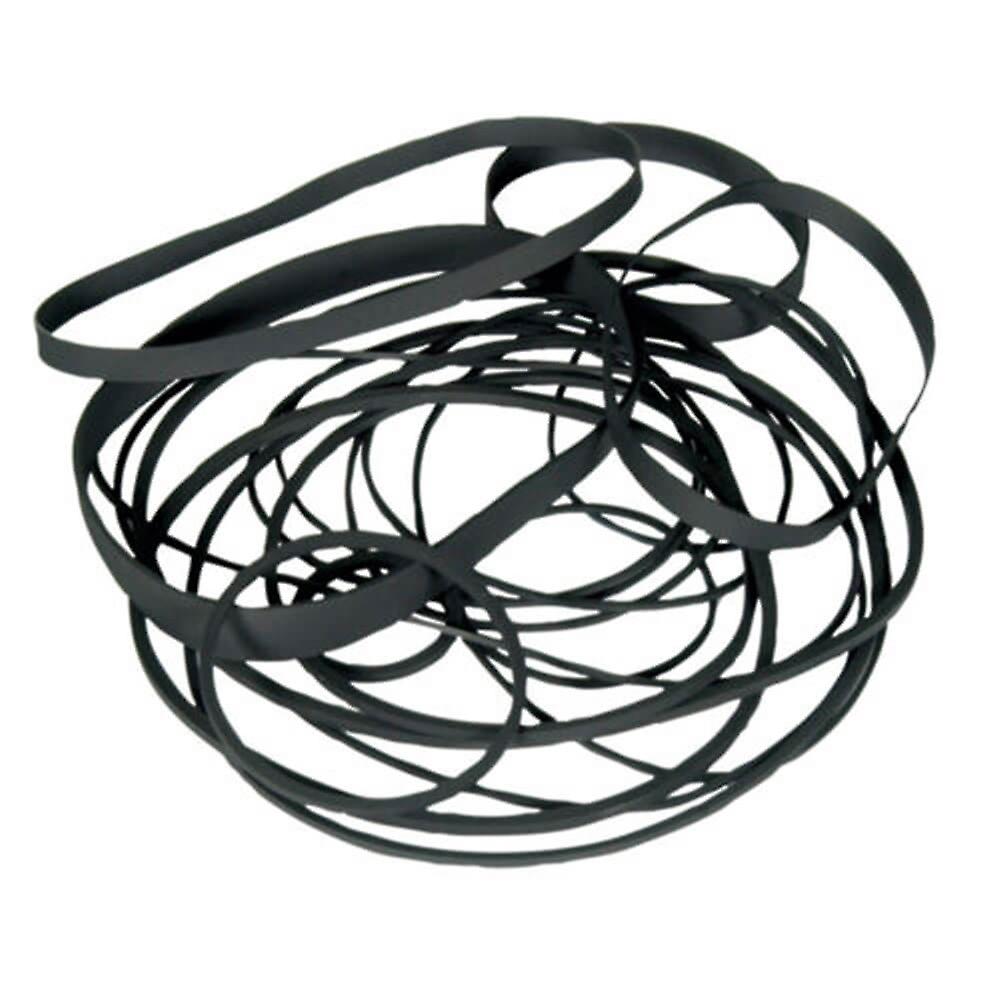 Assorted Drive Belts 25pk Rubber Material Firm Steady Durable Steady No Vibrato