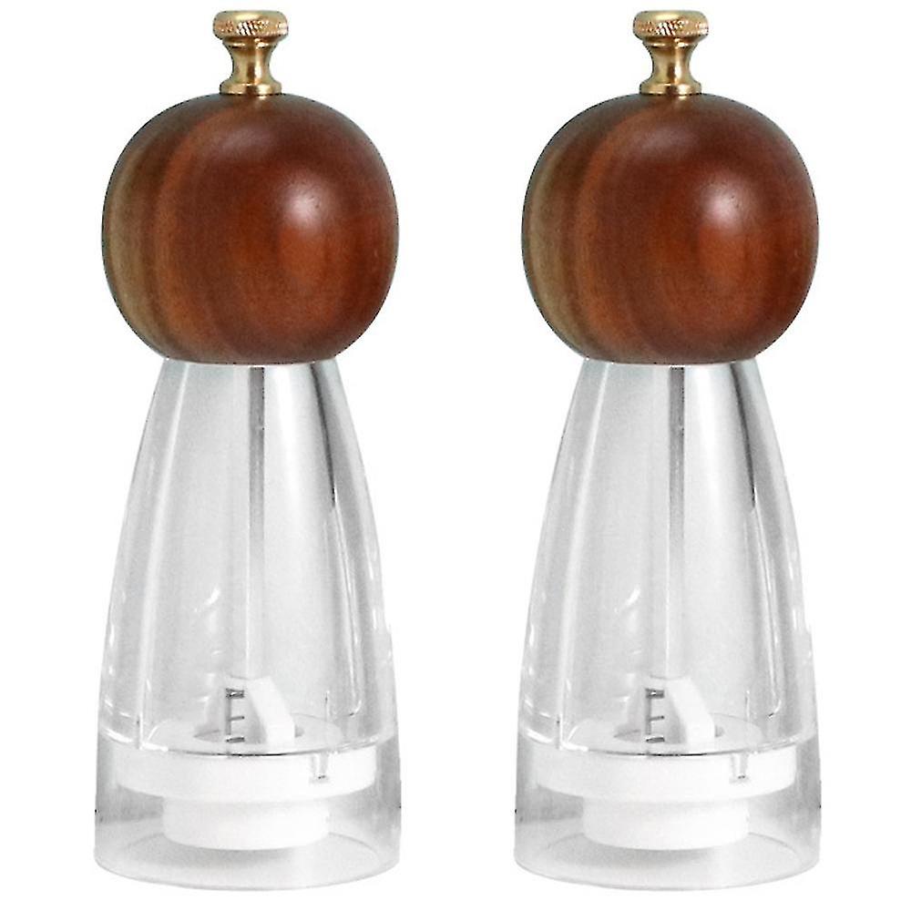 Manual Pepper Grinder Acrylic Grinding Bottle Black Pepper Grinder