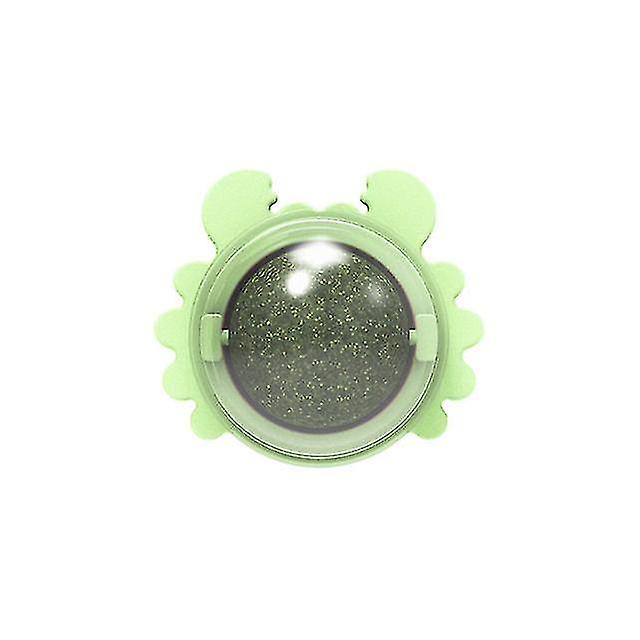 Healthy Cat Catnip Toys Ball Cat Candy Licking Snacks Nutrition Catnip Snack Nutrition Energy Ball Kitten Cat Toy Catnip Balls Green